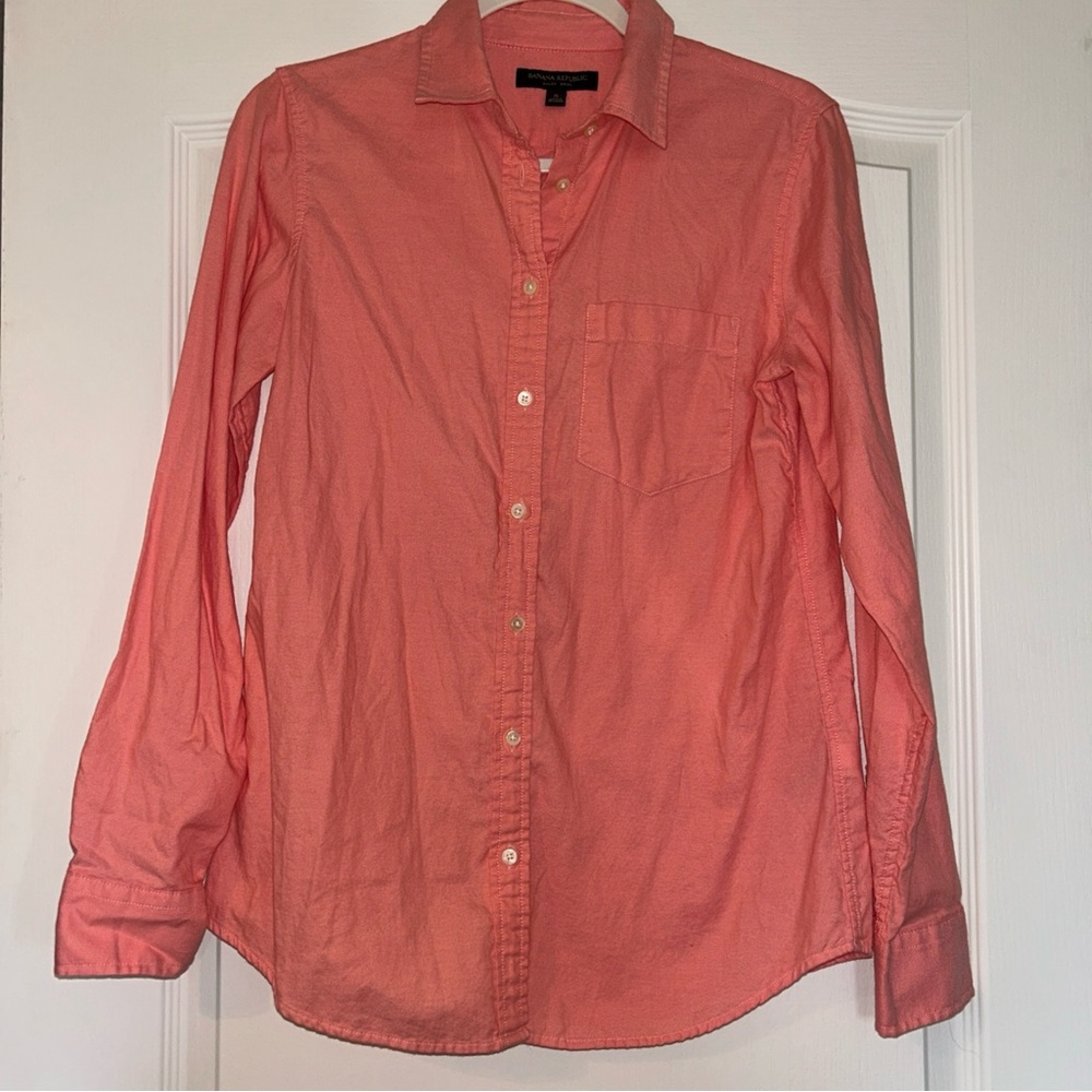 Banana republic Dillon button up small